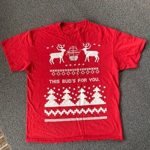Budweiser Christmas T-Shirt